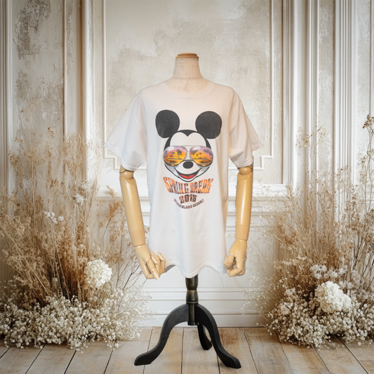 グラサンミッキー　春休みイベントTシャツ【カリフォルニアディズニーランド】