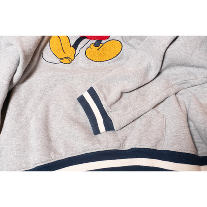 WDWスタンディングミッキー刺繍パーカー【リユース】