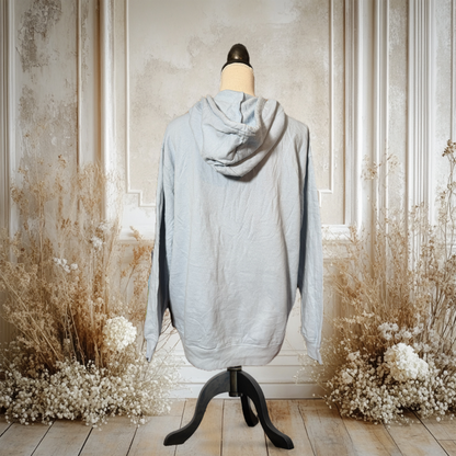 スティッチ フラワー刺繍パーカー