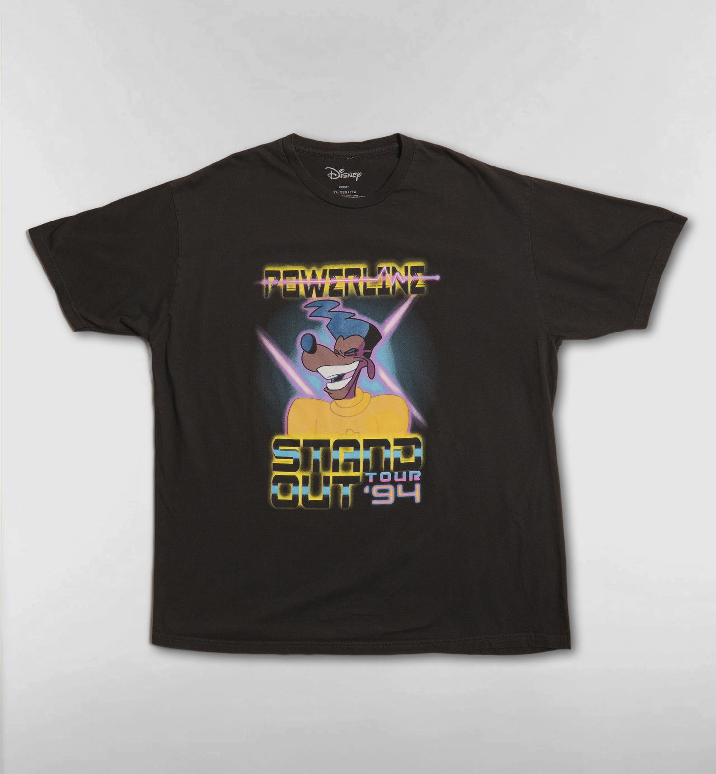 パワーラインツアー'94 ビックTシャツ【ブラック】