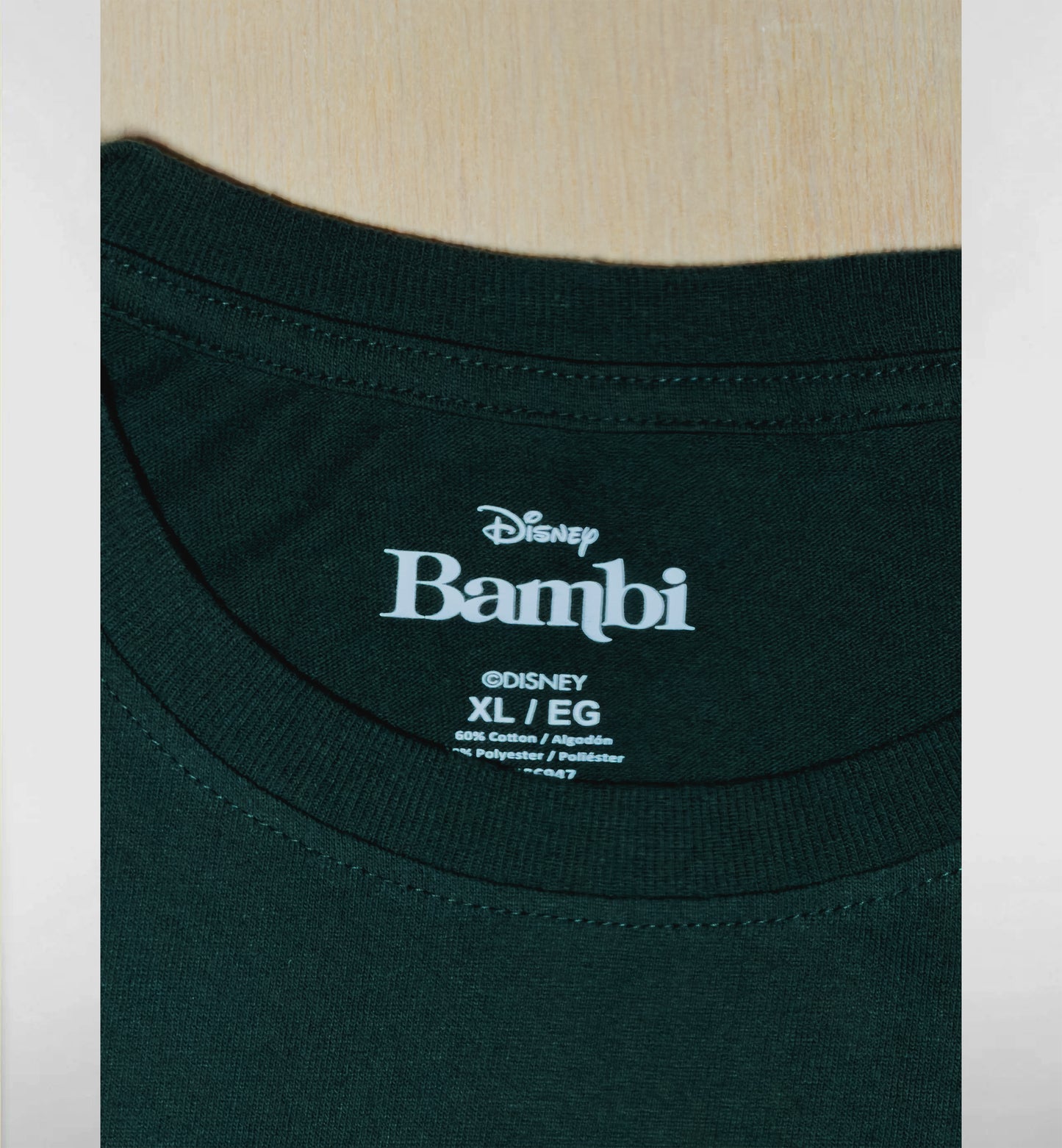 ディズニー”バンビ”フラワープリントTシャツ