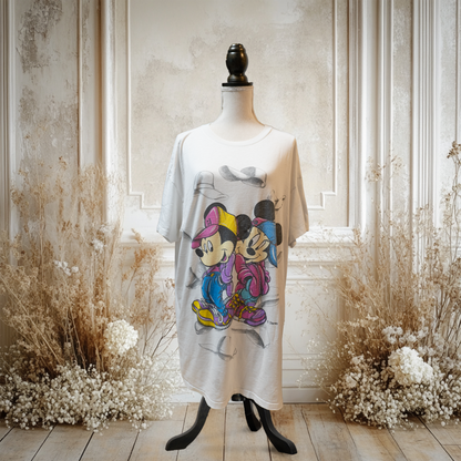 ミッキーとミニーのストリートビックサイズT【MIckey UNLIMITED】