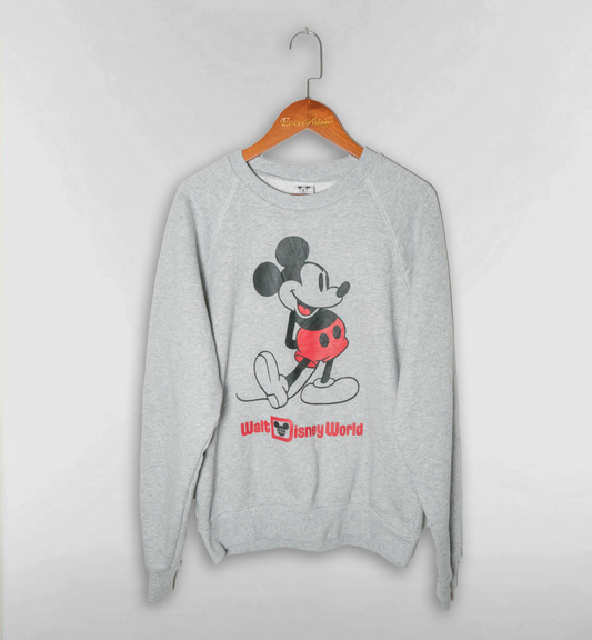 Walt Disney Worldミッキースタンディングスウェット【グレー】