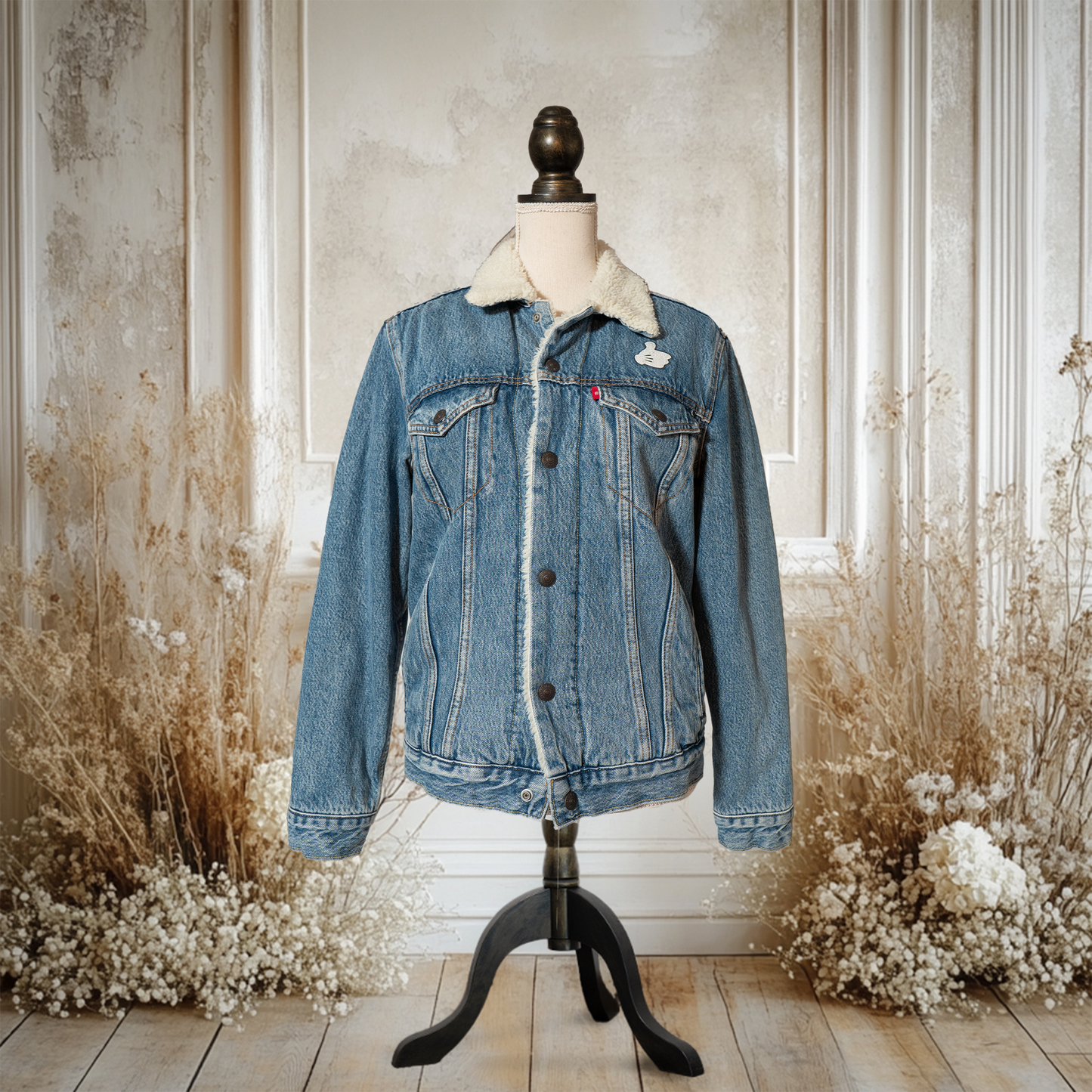 Levi's×ディズニーもこもこデニムジャケット