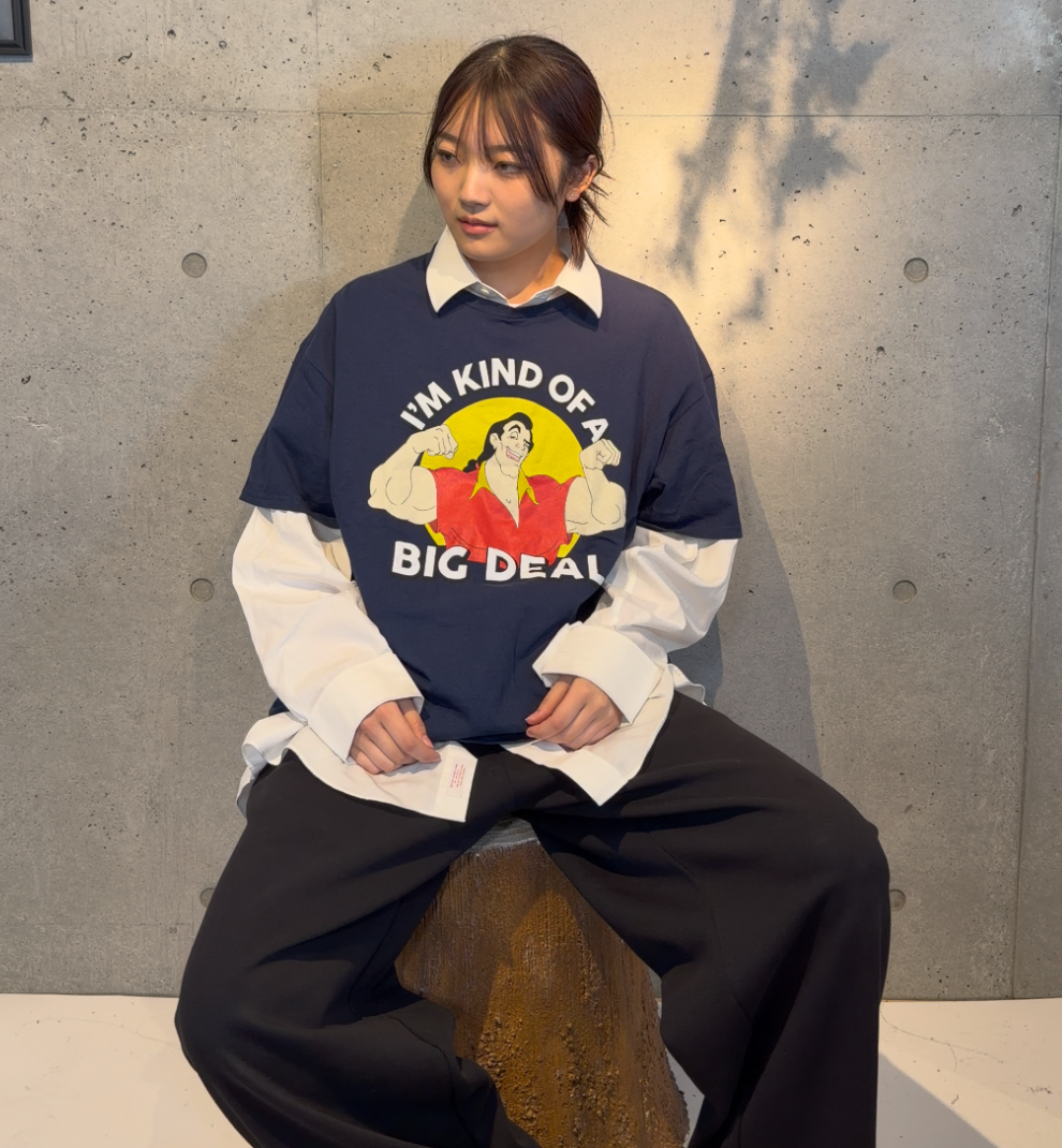 ガストンのビッグプリントシャツ