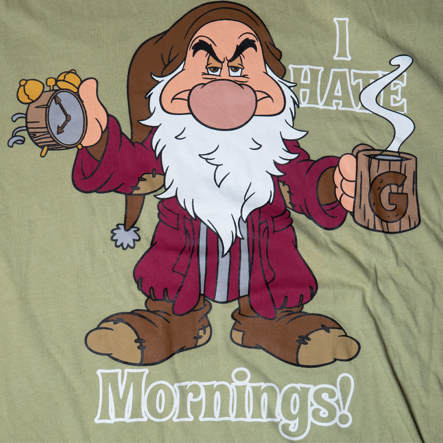 おこりんぼの朝が嫌い！！Tシャツ