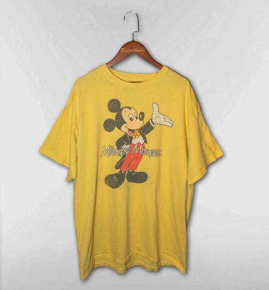 レトロミッキーマウススタンディングTシャツ