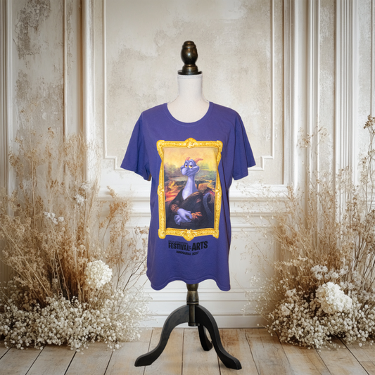 モナリザなフィグメントTシャツ【EPCOT International Festival of the Arts】