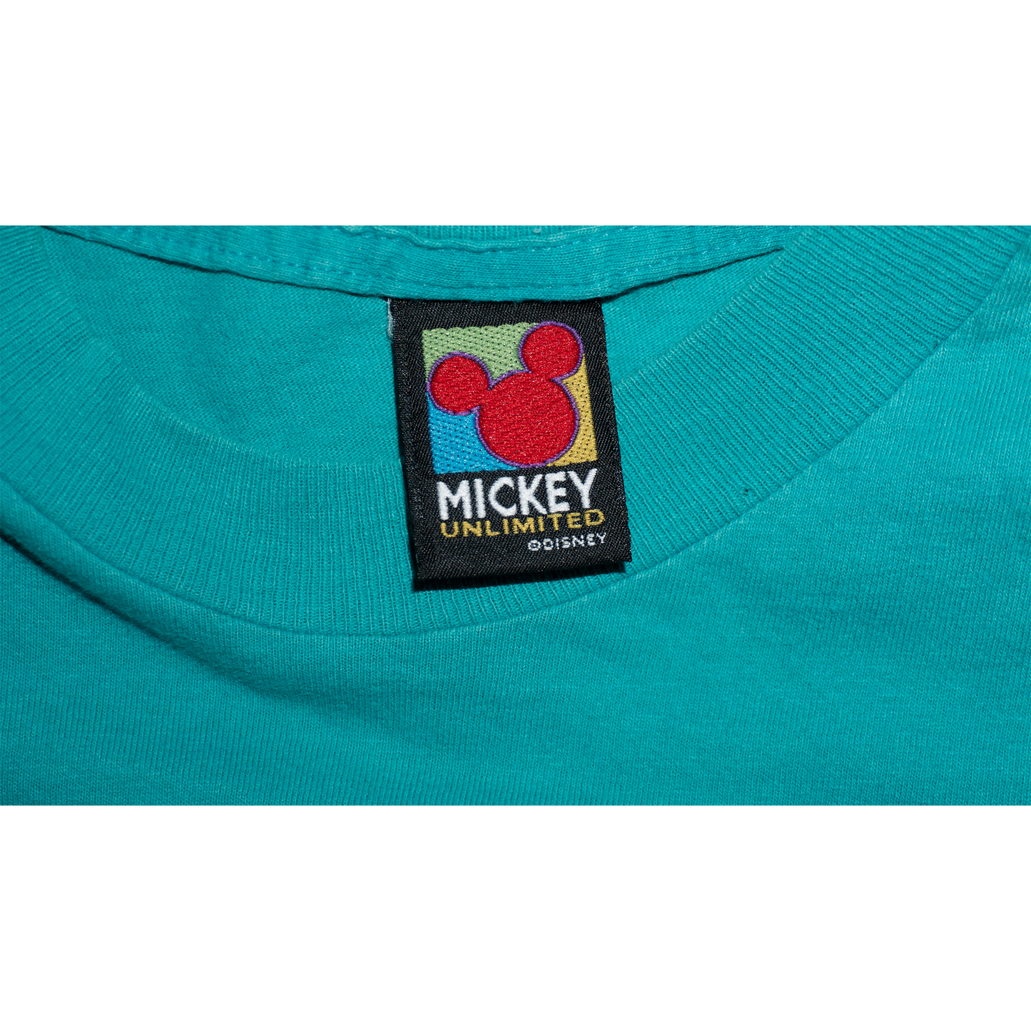 スケッチミッキーの寄りかかりTシャツ【90's】