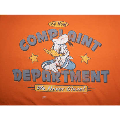 COMPLAIN DEPARTMENT ドナルドTシャツ【海外Disney Store】