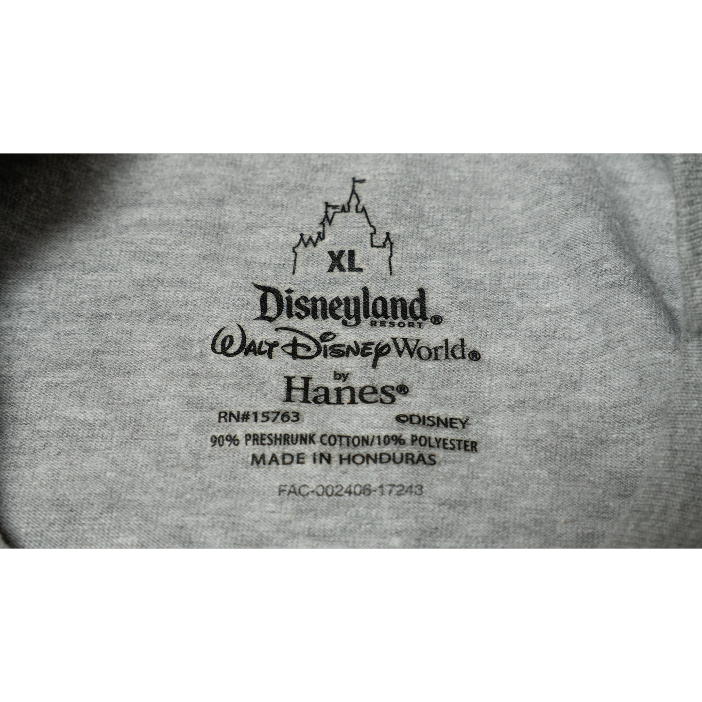 ミッキーの顔破りTシャツ【WDW】