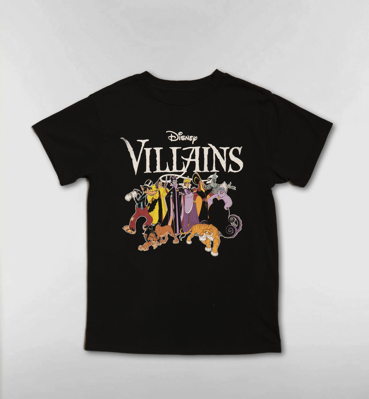 ヴィランズ集Tシャツ【ブラック】