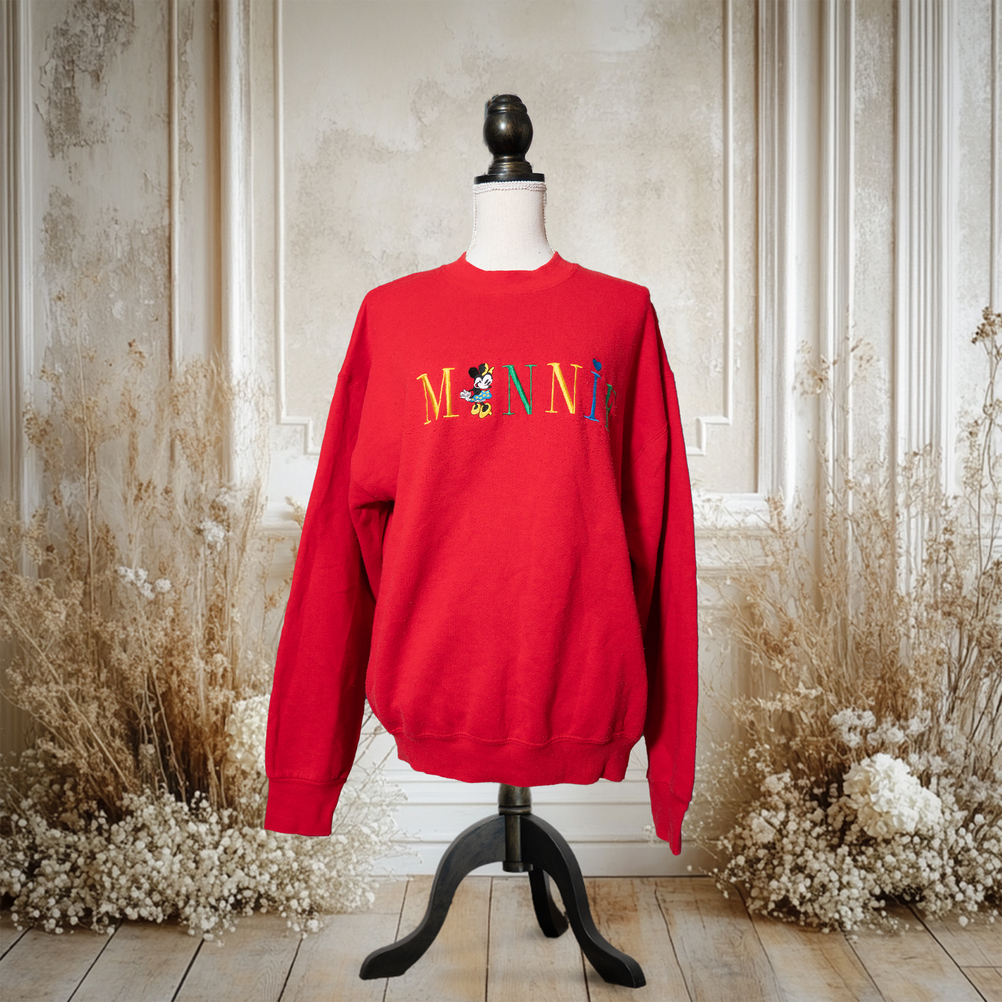ミニーのロゴスウェット【90's】