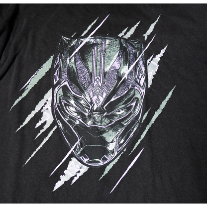 ブラックパンサーの顔ドンTシャツ【MARVEL】