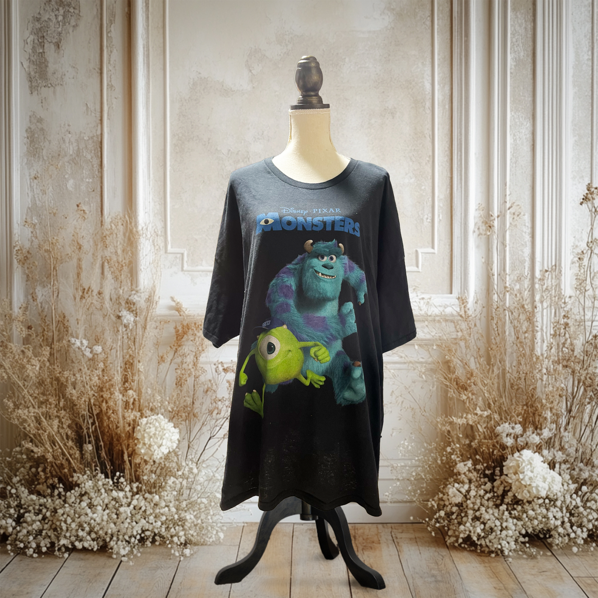 マイクとサリーの幼顔Tシャツ!【モンスターズユニバーシティ マイクとサリーの幼顔Tシャツ!【モンスターズユニバーシティ