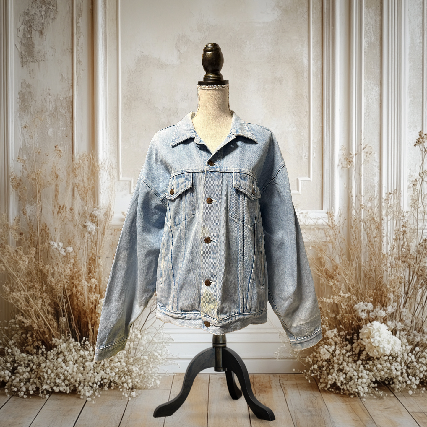 ミッキーフレンズバック刺繍デニムジャケット【90's】 – EverAstar