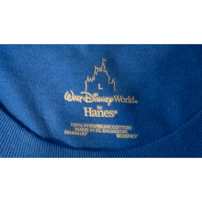 Walt Disney World”キャラ大集合”Tシャツ青