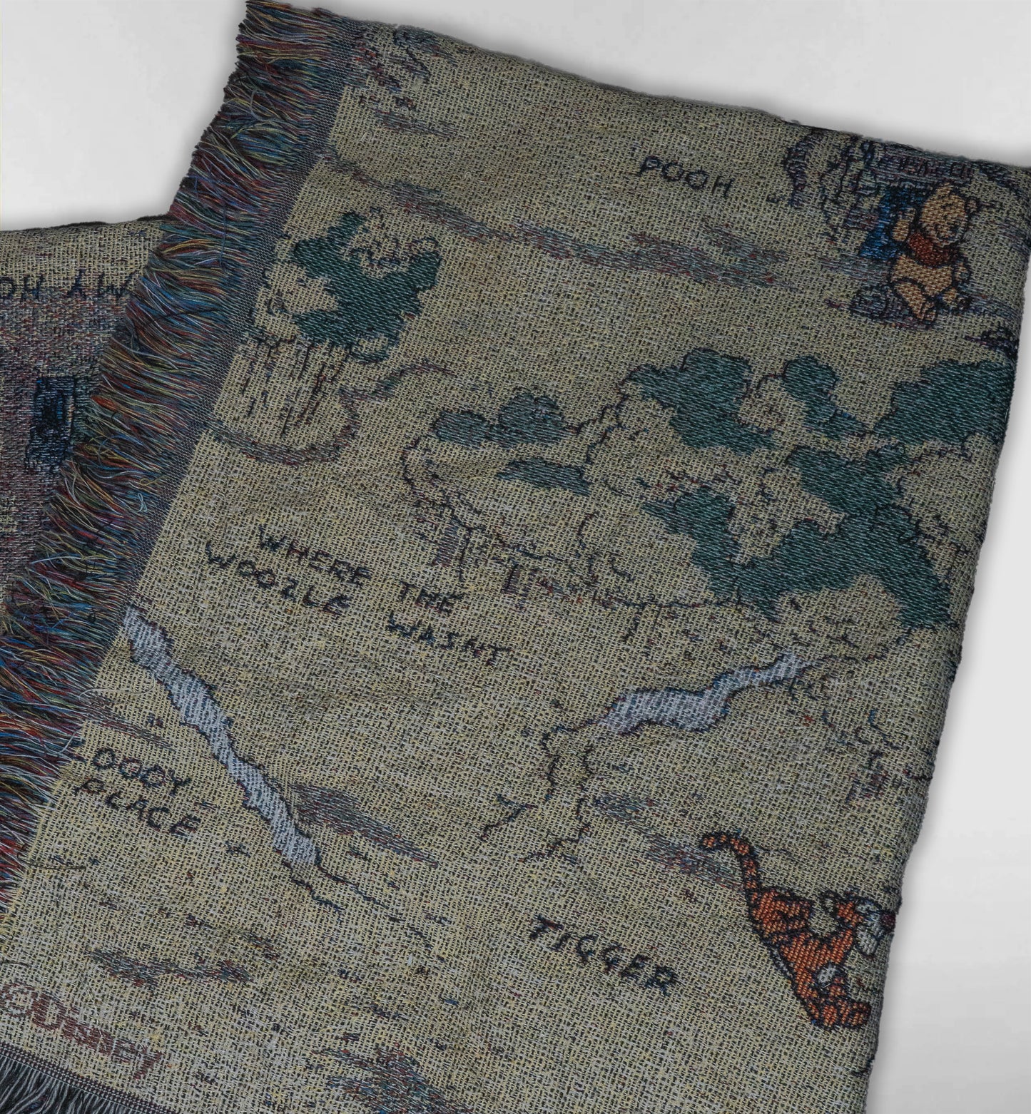 100エーカーの森マップ　ラグマット