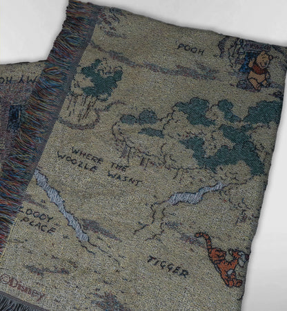 100エーカーの森マップ　ラグマット