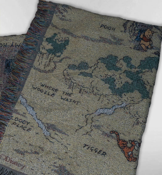 100エーカーの森マップ　ラグマット