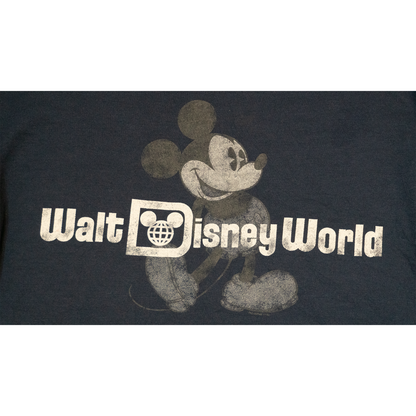 WALT DISNEY WORLD 『スタンディングミッキー』スウェット紺