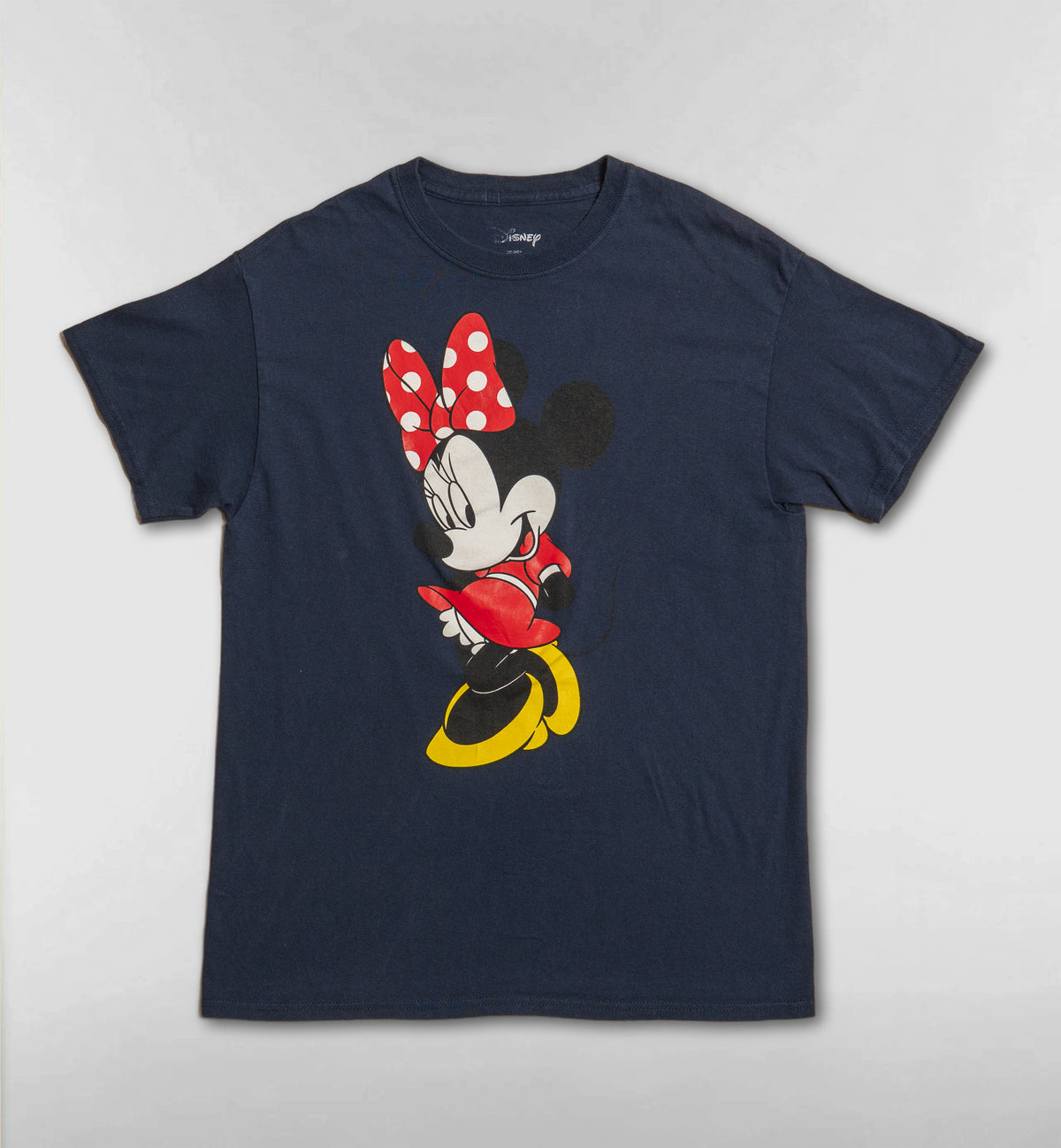 ミニーのスタンディングTシャツ【ネイビー】