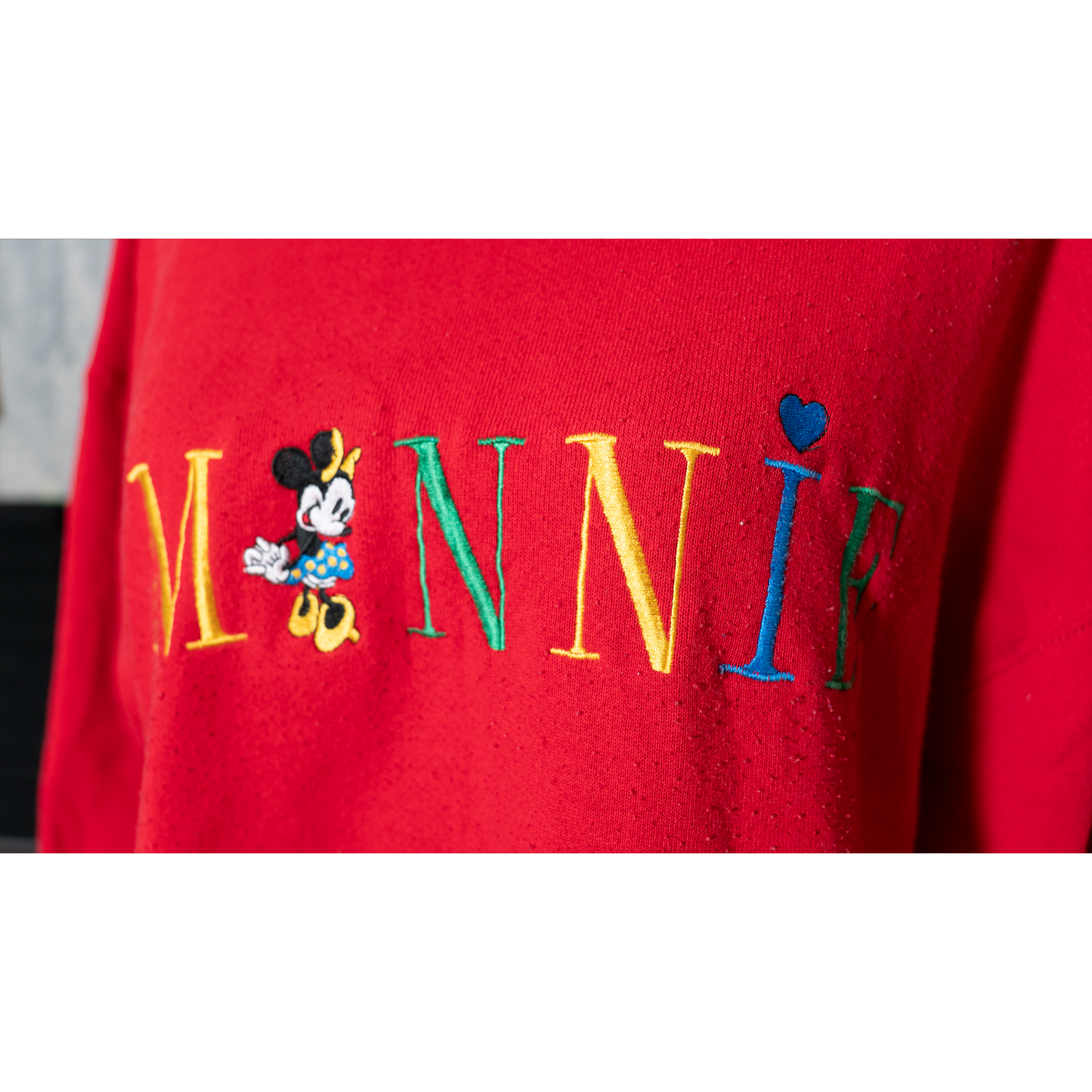 ミニーのロゴスウェット【90's】