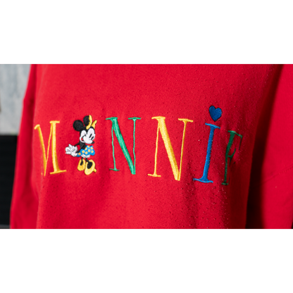 ミニーのロゴスウェット【90's】