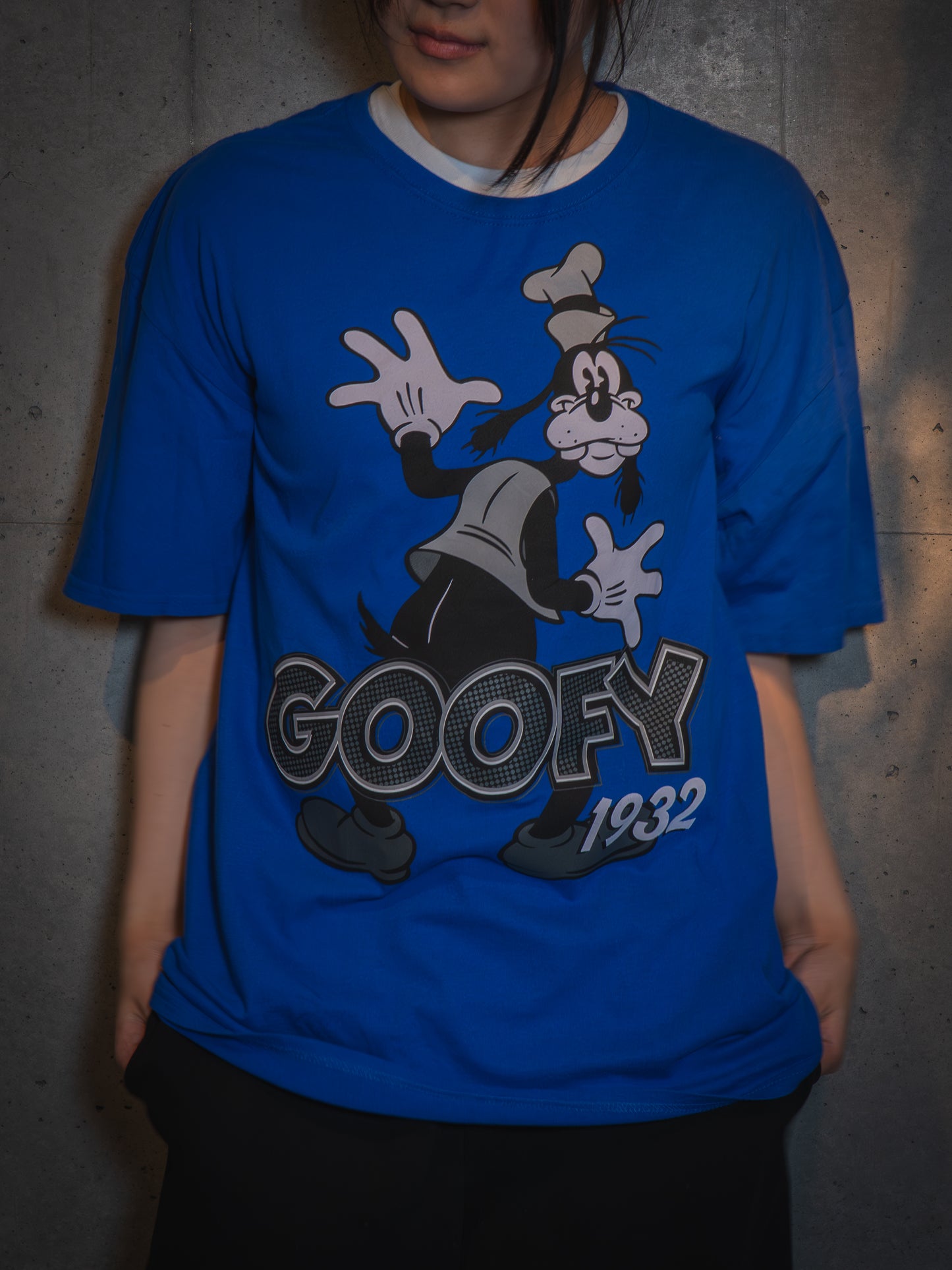 グーフィーの裏表で時代が違う？Tシャツ