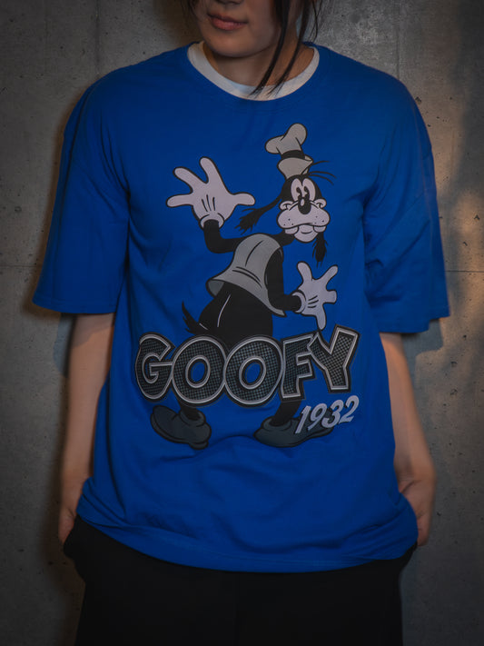 グーフィーの裏表で時代が違う？Tシャツ