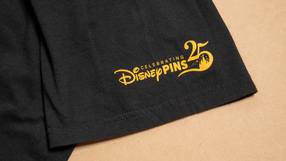 ミッキーのPIN TRADING ディズニーパークスTシャツ【ブラック】