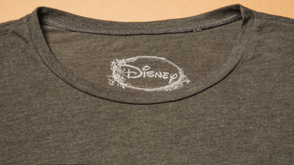 スティッチの4コマフェイスTシャツ【チャコール】