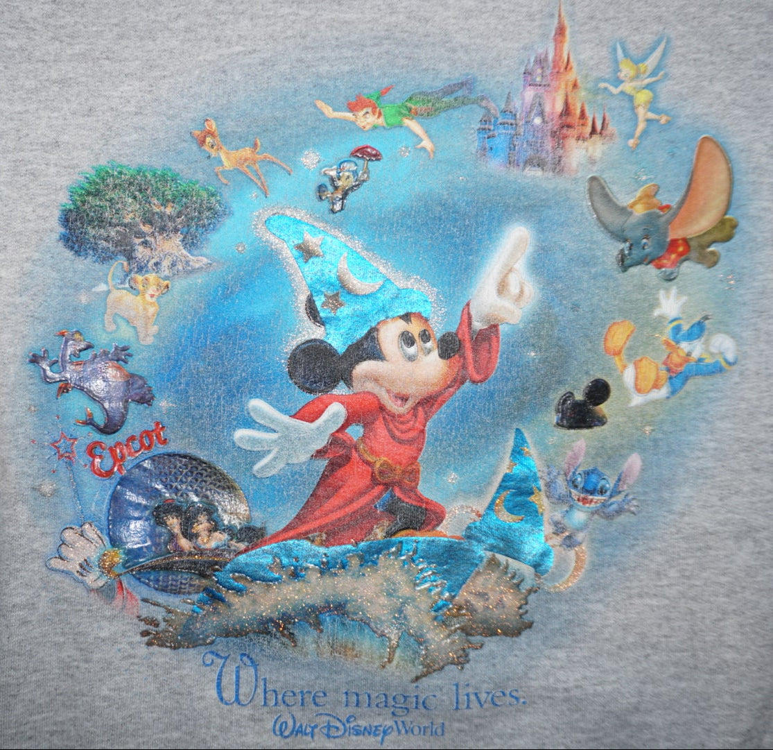 ファンタジアミッキーのミュージックメドレーパーカー【Where Magic Lives】