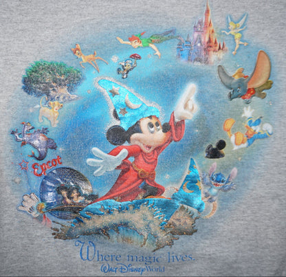 ファンタジアミッキーのミュージックメドレーパーカー【Where Magic Lives】