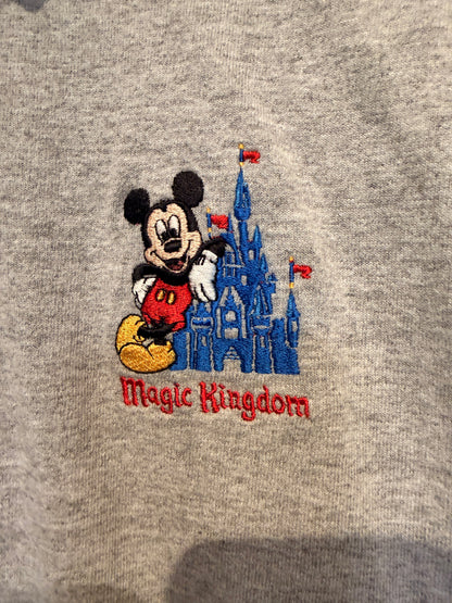 Magic Kingdomミッキー刺繍ポロシャツ【00's】