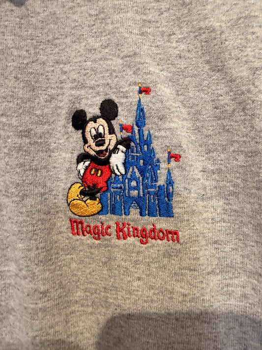 Magic Kingdomミッキー刺繍ポロシャツ【00's】