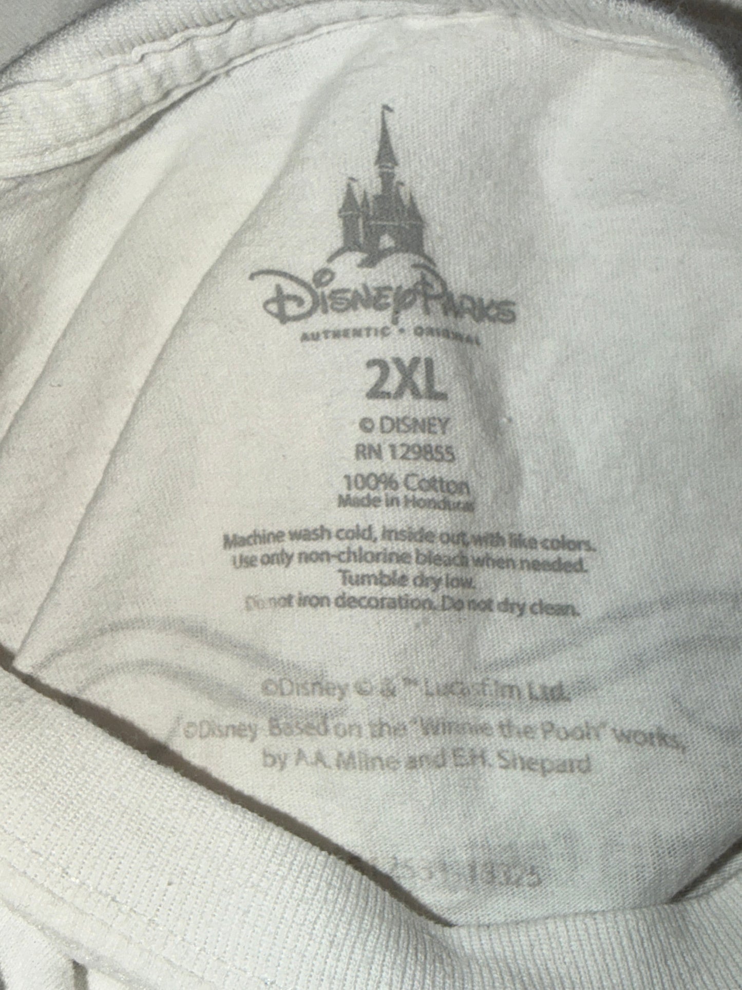 WDW全アトラクションプリントTシャツ