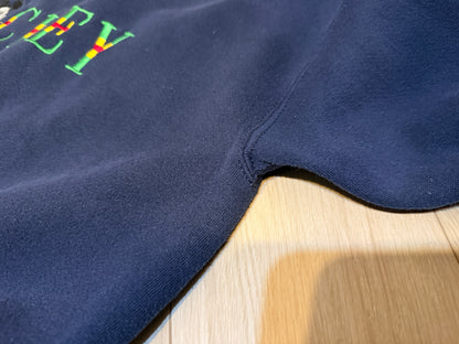 Mickey & Co. MICKEYロゴ刺繍スウェット【ネイビー】
