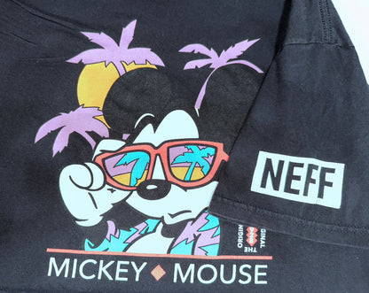黒サングラスミッキーのイケイケTシャツ