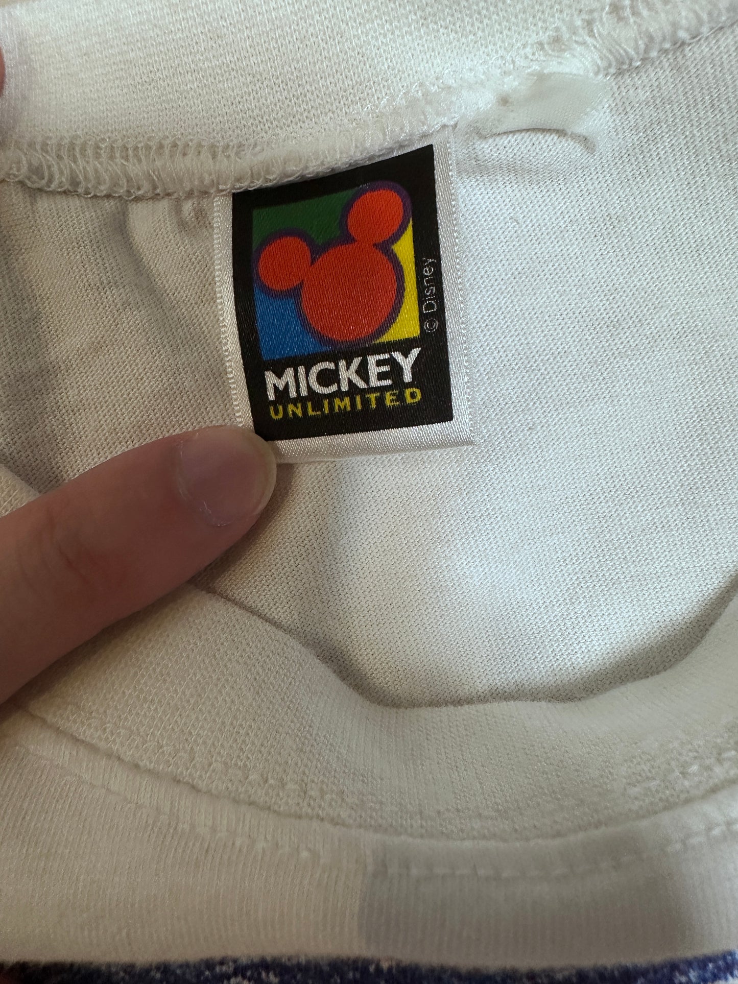 ミッキーのミニーキャンバスTシャツ【MICKEY Unlimited】