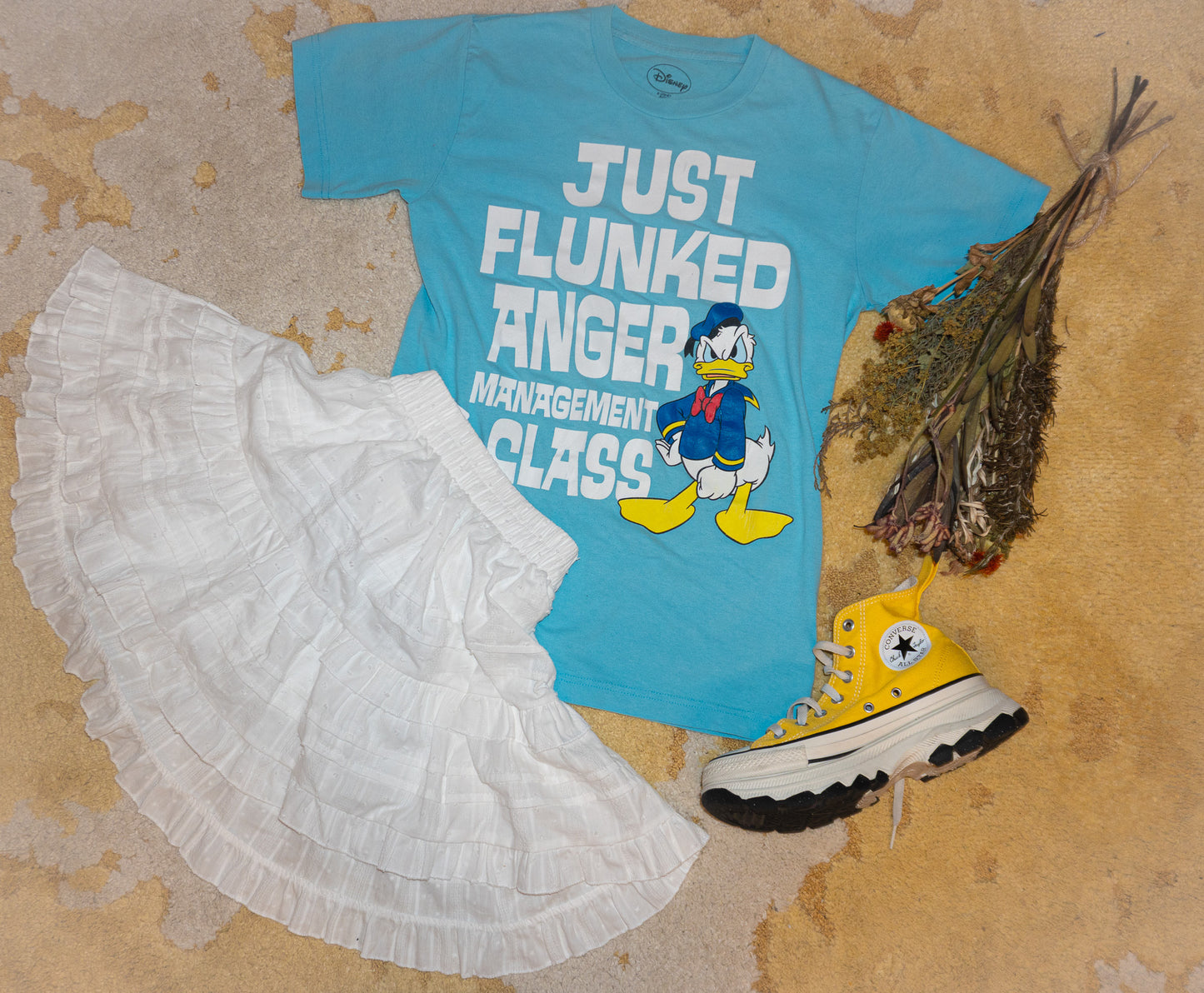 ドナルドのアングリーTシャツ