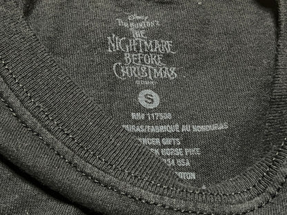 白フレームのパンプキンキングのTシャツ【ナイトメアー・ビフォア・クリスマス】