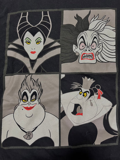 ”四分割の悪”ヴィランズTシャツ