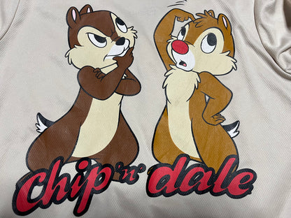 チップとデールのベースボールシャツ