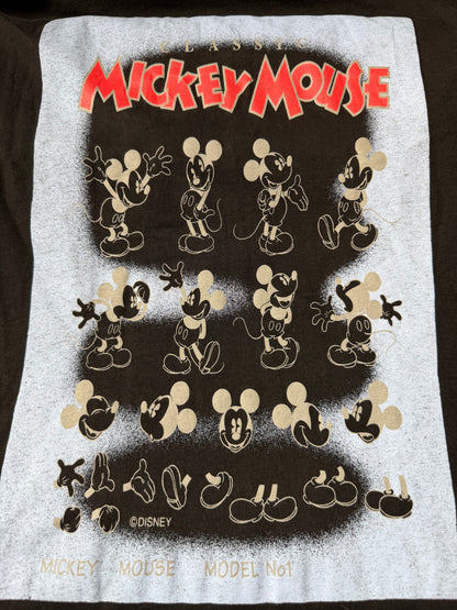 【〜10/31期間限定セール】いろんなミッキーマウス ロングスリーブTシャツ【90s】