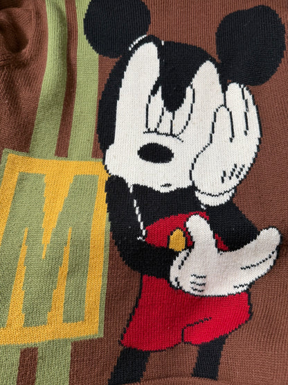 【〜10/31期間限定セール】ミッキーマウス ニットセーター／アゴのせミッキー