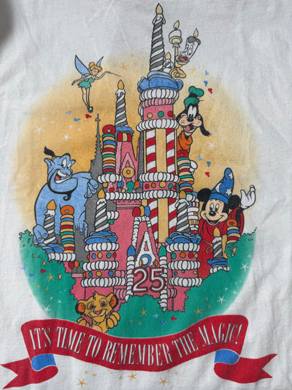 【〜10/31期間限定セール】ウォルト・ディズニー・ワールド 25周年記念Tシャツ（1996）