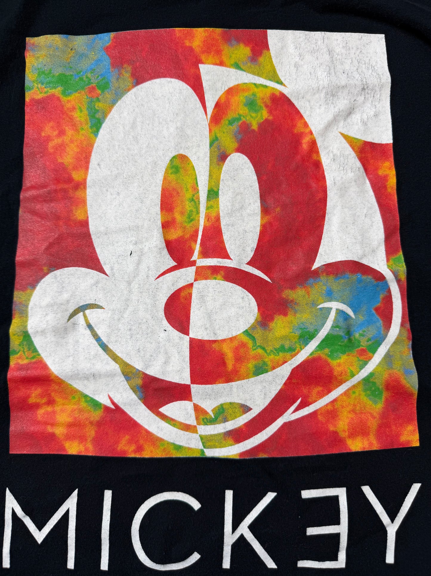 ミッキー×NEFF カラフルフレーム ロングスリーブTシャツ