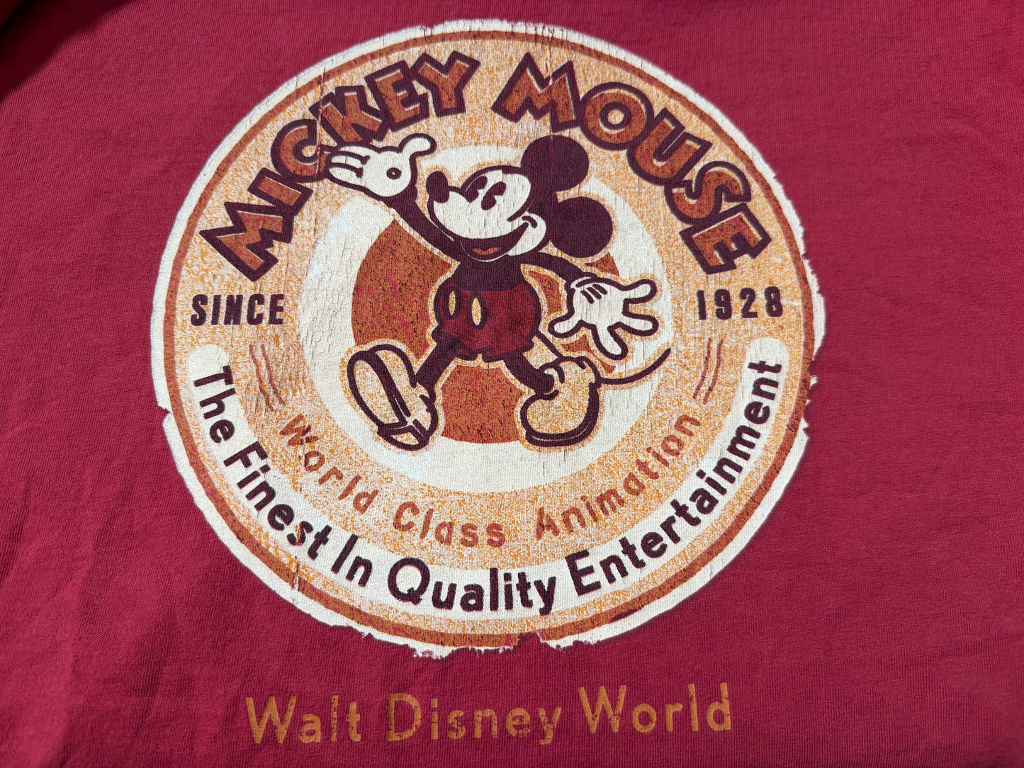 【〜10/31期間限定セール】ミッキー クラシックラベル Tシャツ【90s–00s Walt Disney World】