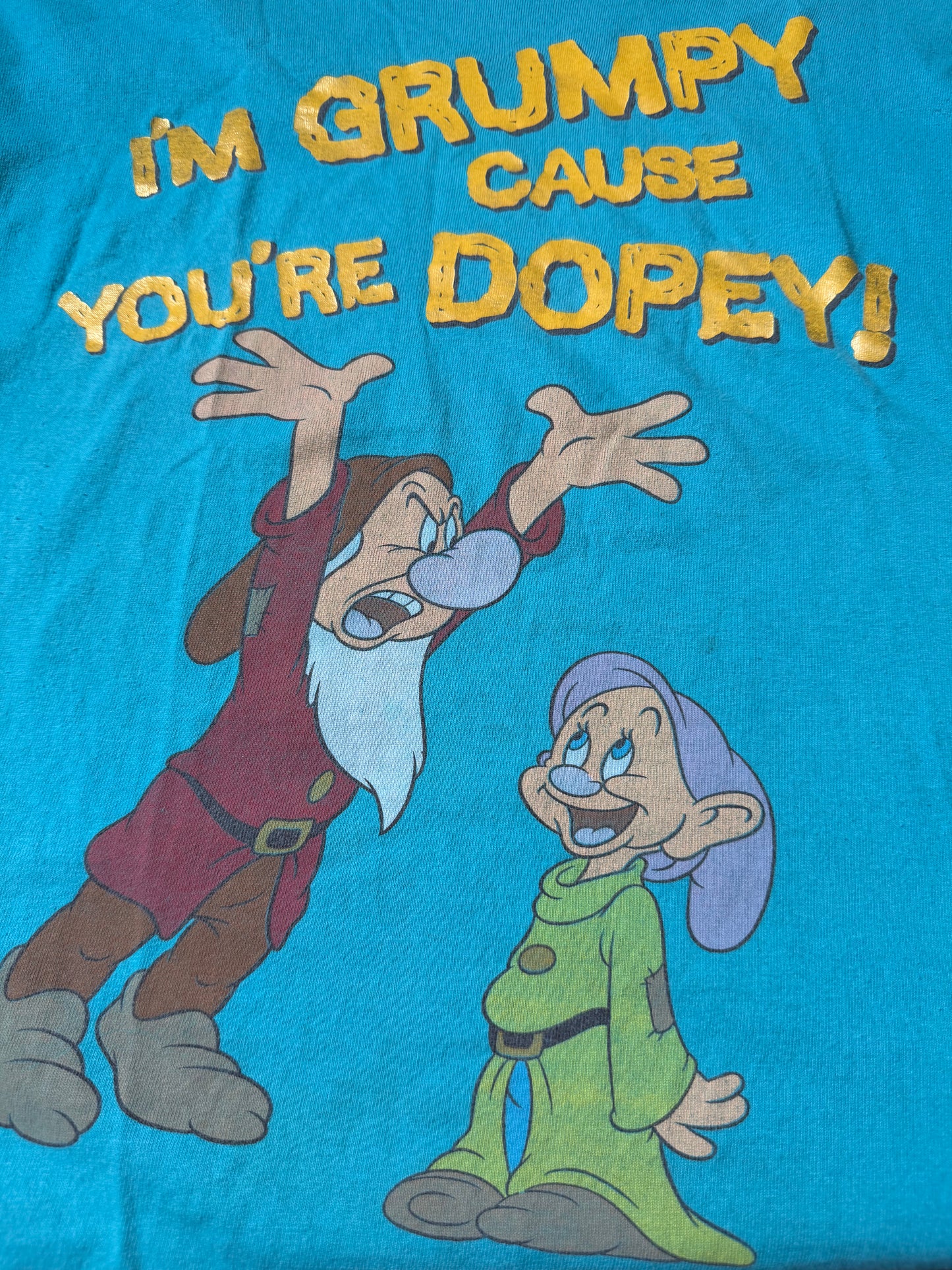 【〜10/31期間限定セール】おこりんぼとおとぼけのブルーTシャツ